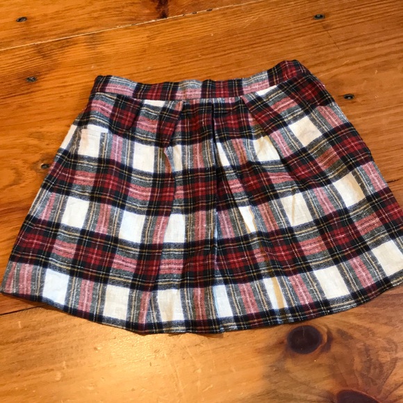 Bonpoint Other - BONPOINT 10 Tartan Check Wool Skirt
